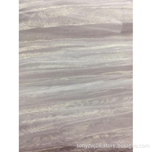 100% Polyester Organdy Pleat